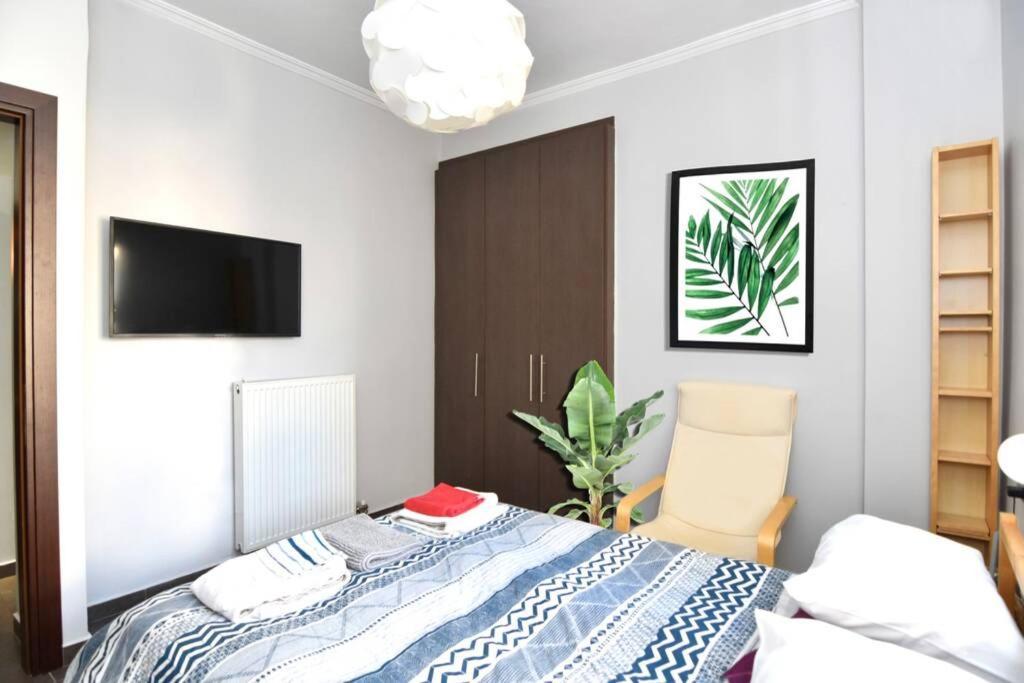 Modern Apartment In The Heart Of The City ลาริซา ภายนอก รูปภาพ